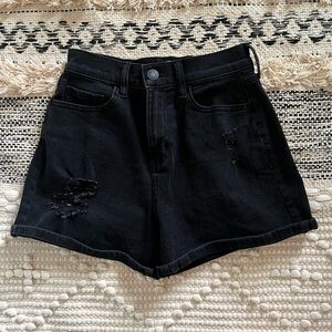 SO Black Denim Women's Shorts